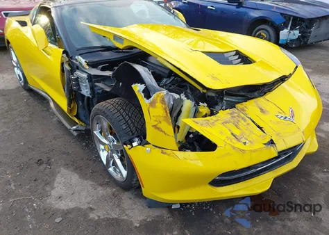 2014 Chevrolet Corvette Stingray from USA, damaged, VIN 1G1YF2D75E5109321